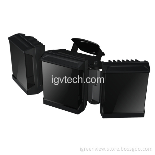 Ip66 Waterproof Ir Illuminator With 18pcs Smt Ceramic Lamp
